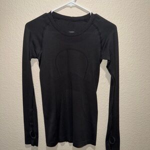 lululemon athletica Black Long Sleeve Tee